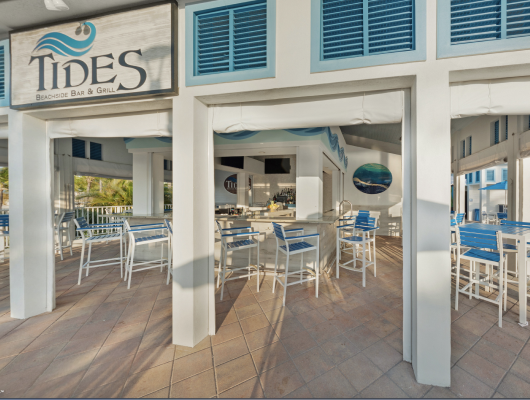 Tides Beachside Bar & Grill at Islander Resort